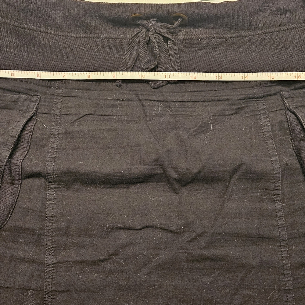 XCVI Black Ruched Midi Skirt - Picture 7 of 8